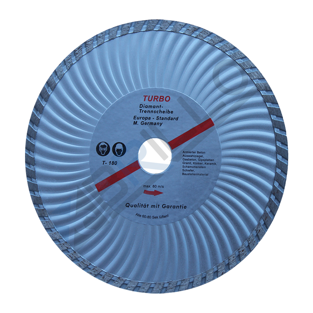 Disc diamantat Turbo 180x22,23mm