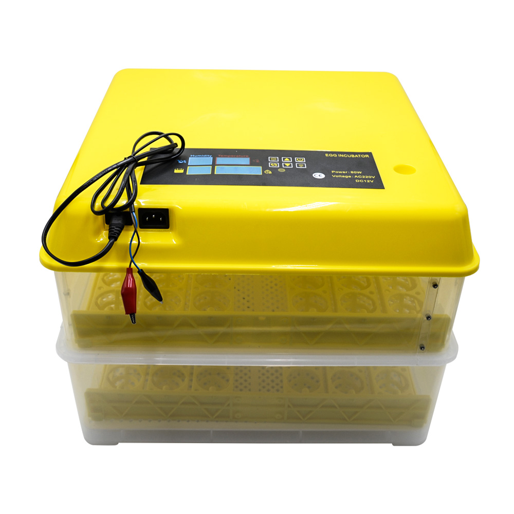 Incubator oua 96 bucati, sistem automat de intoarcere, control al umiditatii si al temperaturii