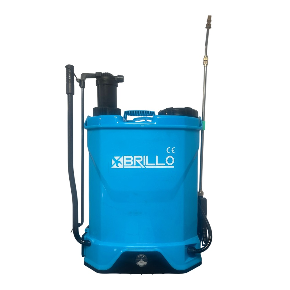 Pompa de stropit Brillo 18L 2 in 1 - manuala si electrica