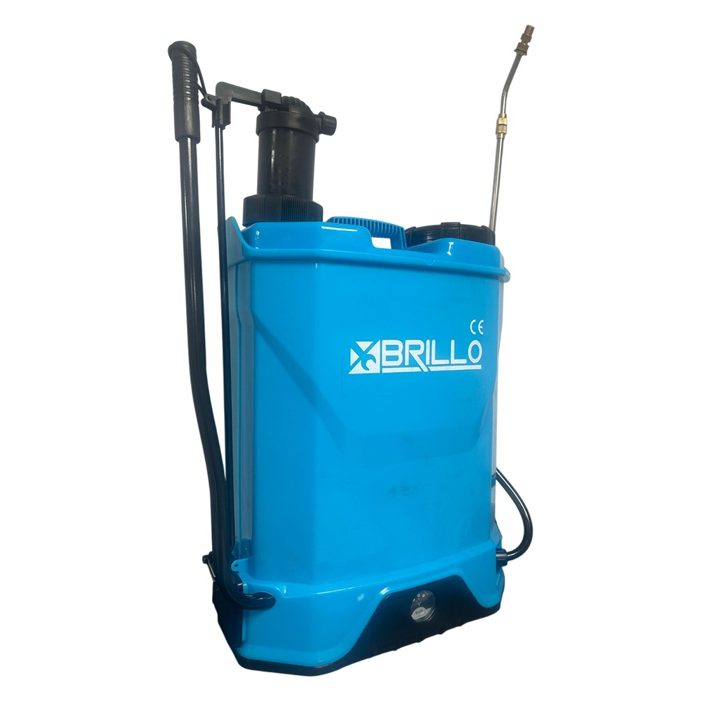 Pompa de stropit Brillo 18L 2 in 1 - manuala si electrica